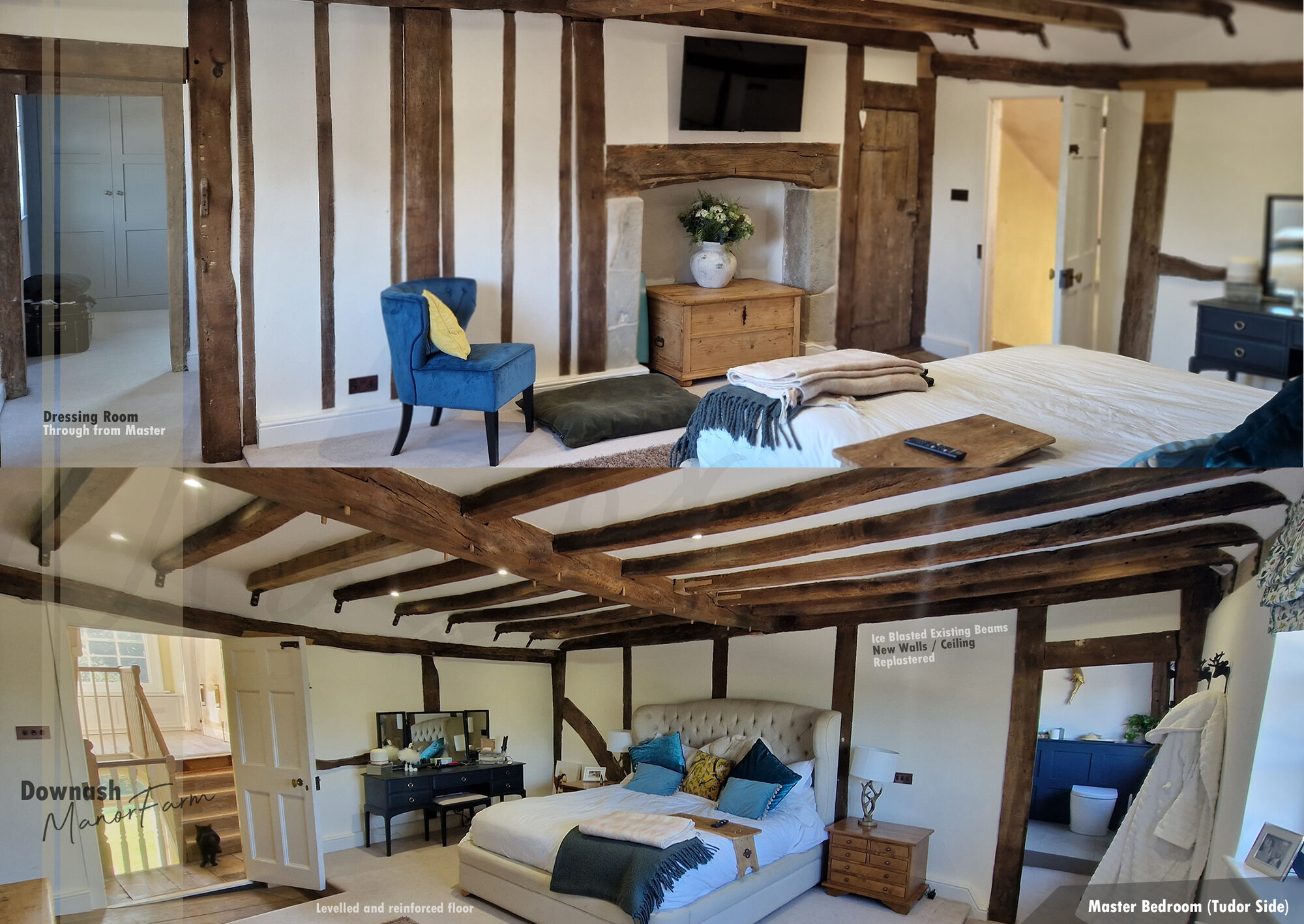 Manor farm oak-framed loft