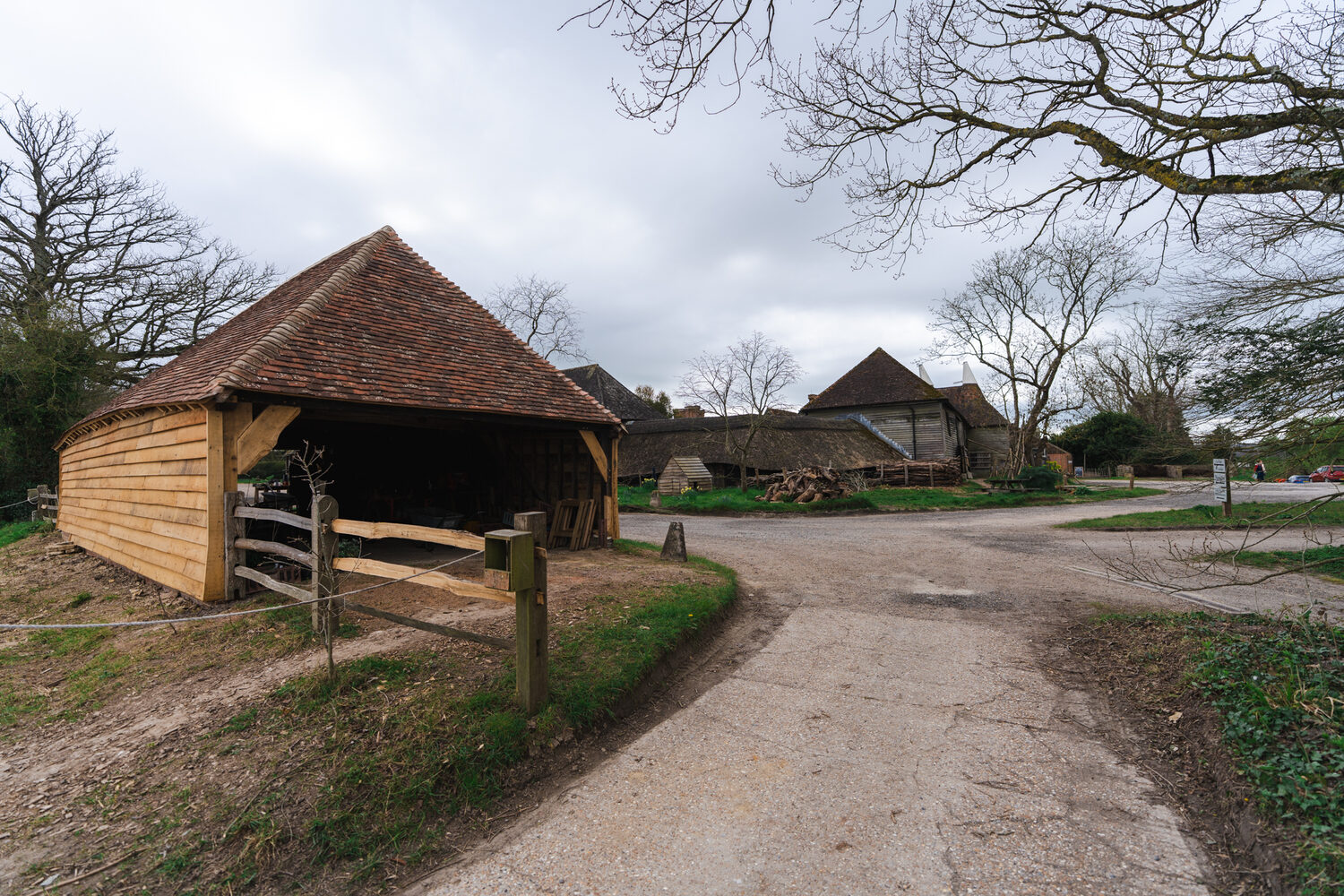Great Dixter cart shed restoration