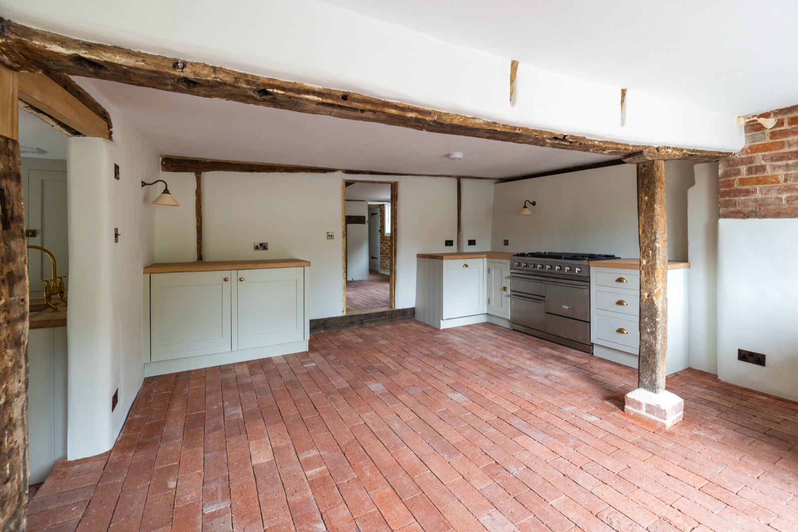 Grade II listed cottage, completed