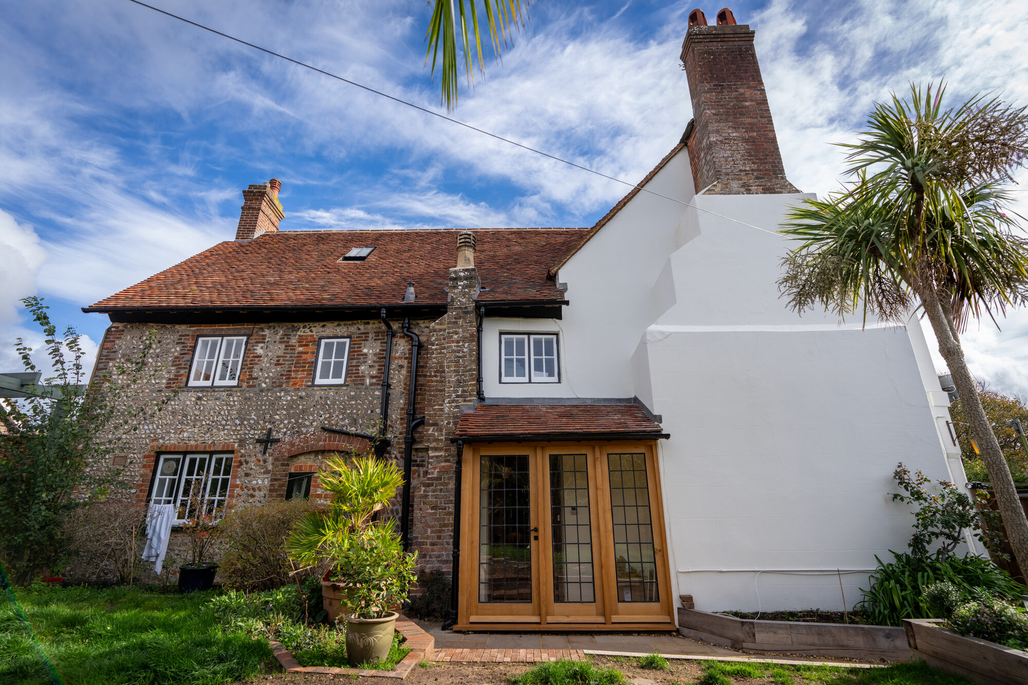 Period cottage and bespoke oak staircase